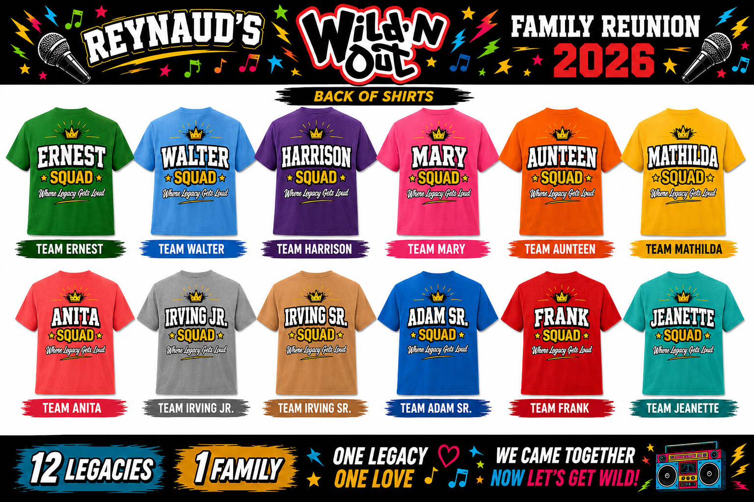 Reynaud 2026 Reunioun Tee