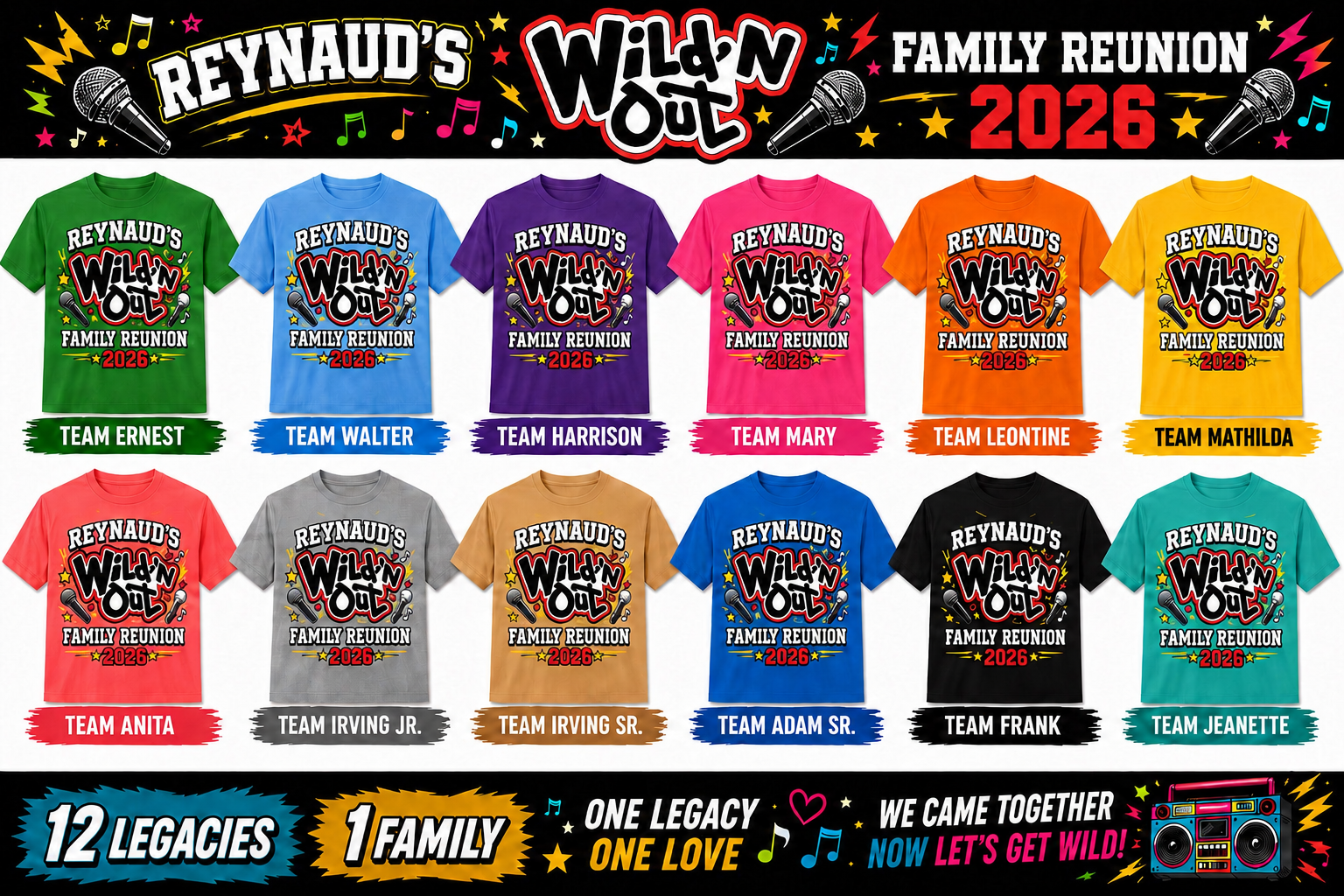 Reynaud 2026 Reunioun Tee